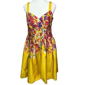 Evan Picone Floral Dress Multicolored